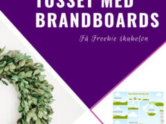 Opret din Brandboard med Canva - Freebie Skabelon indlagt - Bliv genkedt og gør din markedsføring nemmere