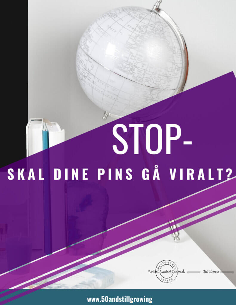 Skal dine Pins gå viralt? SEO, billeder og tekst - få nogle af svarene her!
