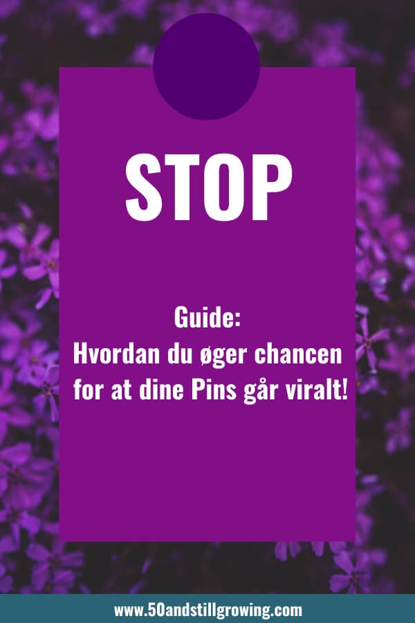 Guode til hvordan du forbedrer dine chancer for at dine Pins går viralt!